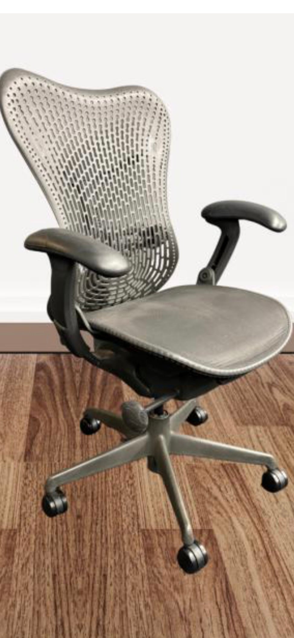 Herman miller mirra chairs dark gray