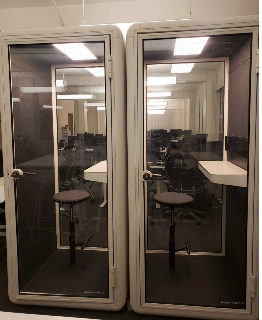 Poppin single phone booth