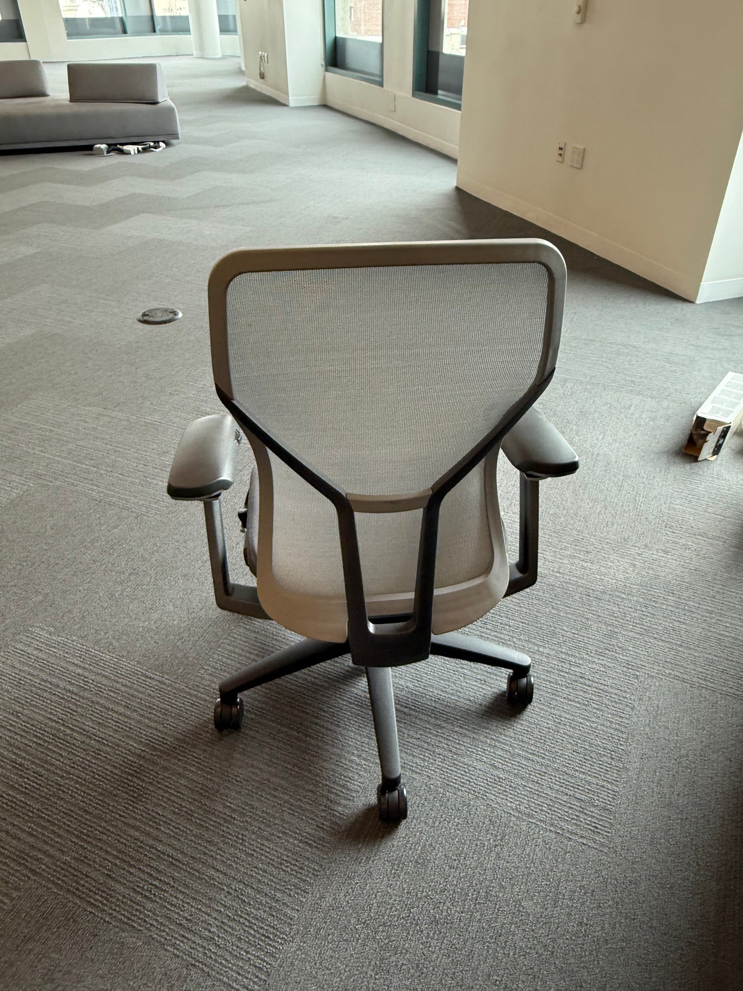 All steel acuity desk chairs fully adjustable