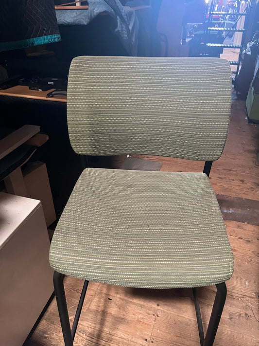 Sit on it green and black stools