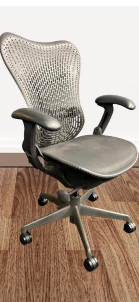 Herman miller mirra chairs dark gray