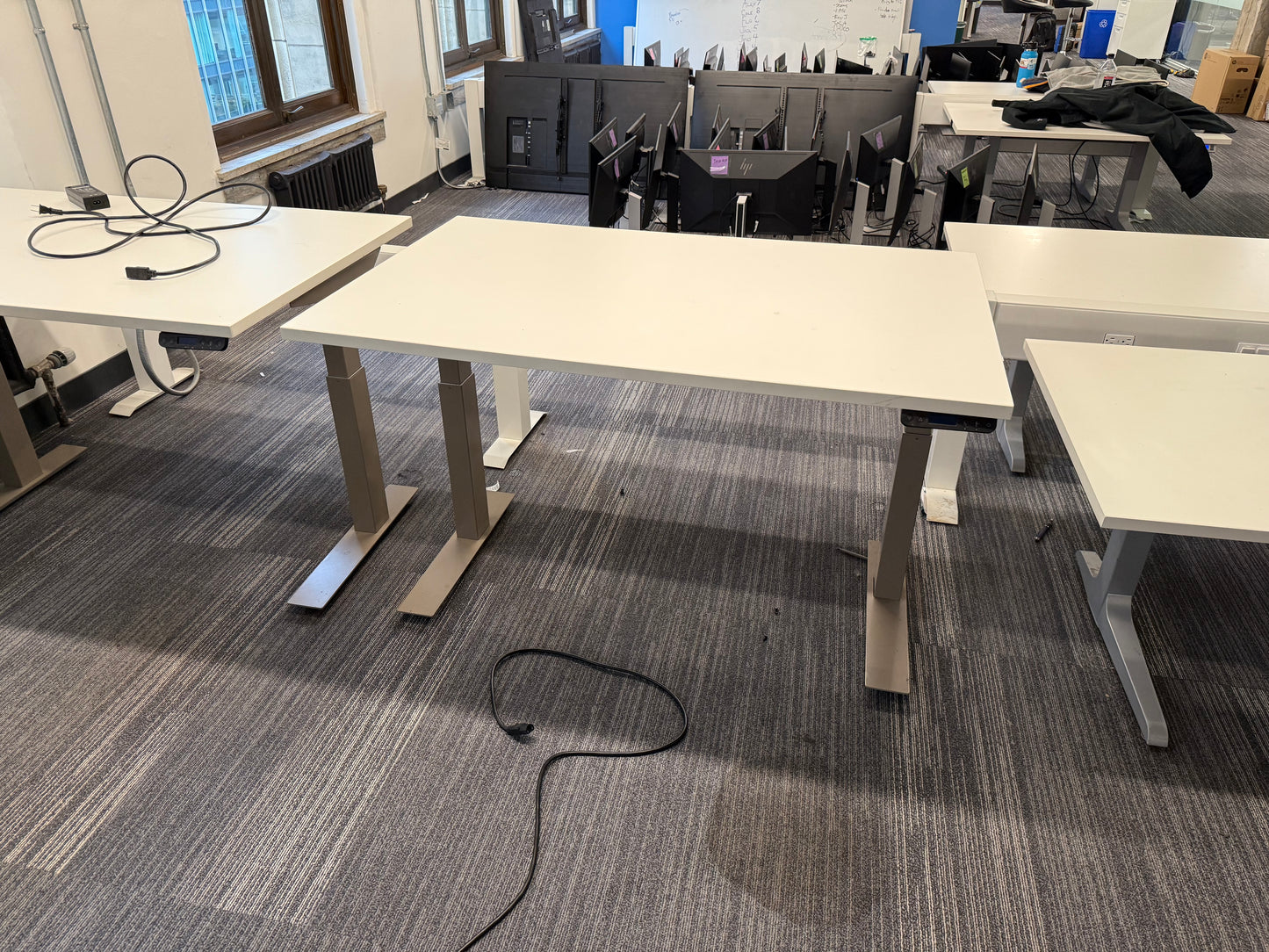 Electric sit stand desks 48x30