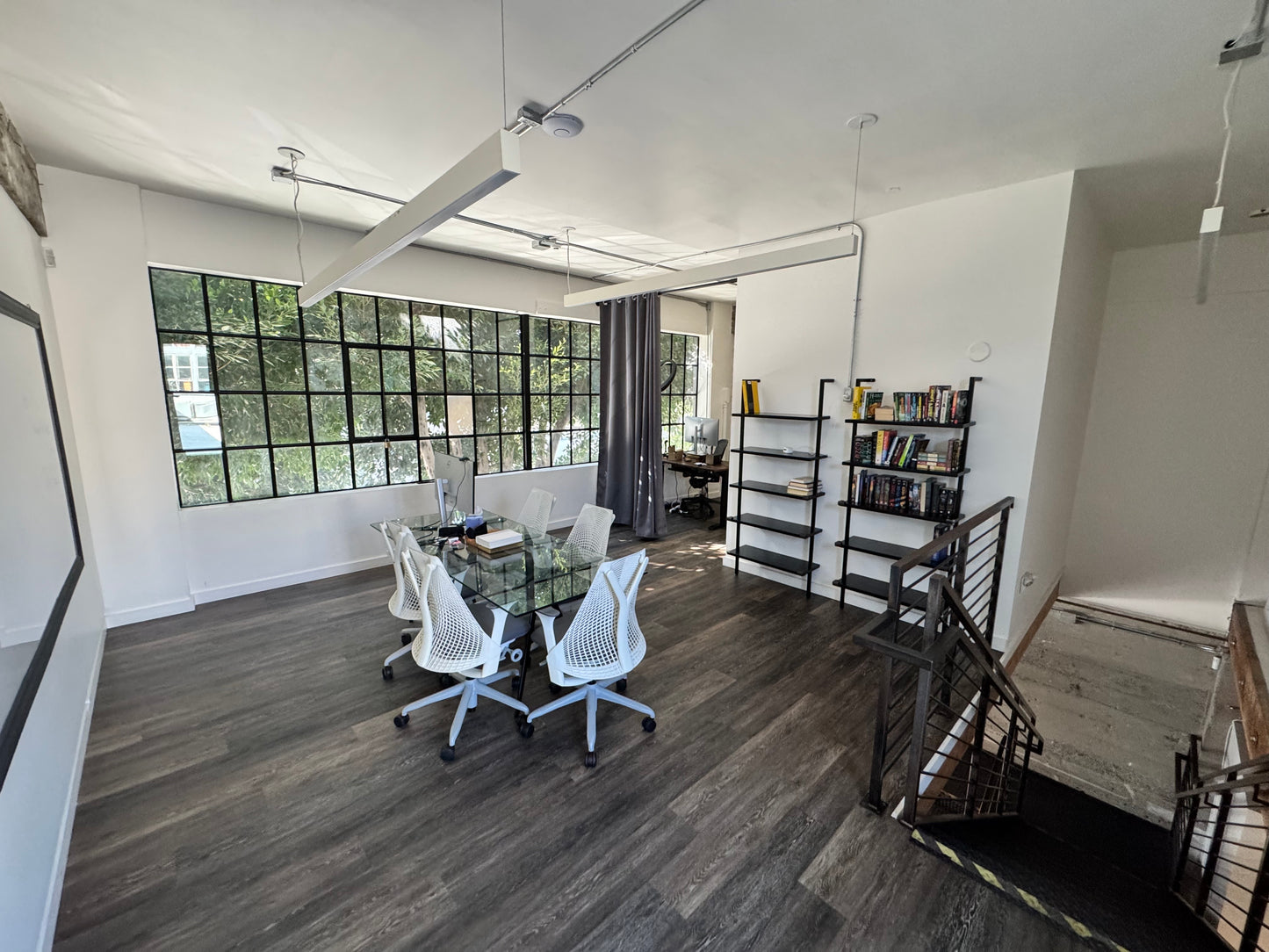 Herman miller sayl chairs in white