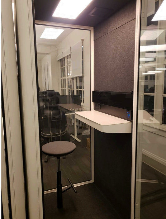 Poppin single phone booth