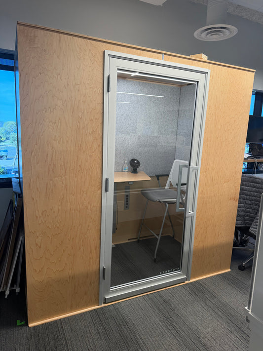 Zen booth double person meeting booth