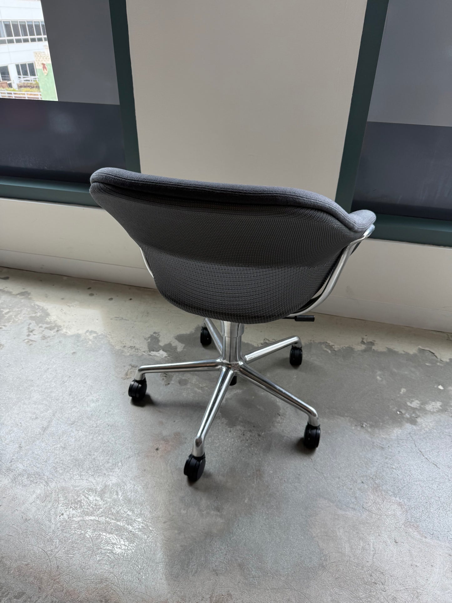 Steelcase coalesse gray conference chairs