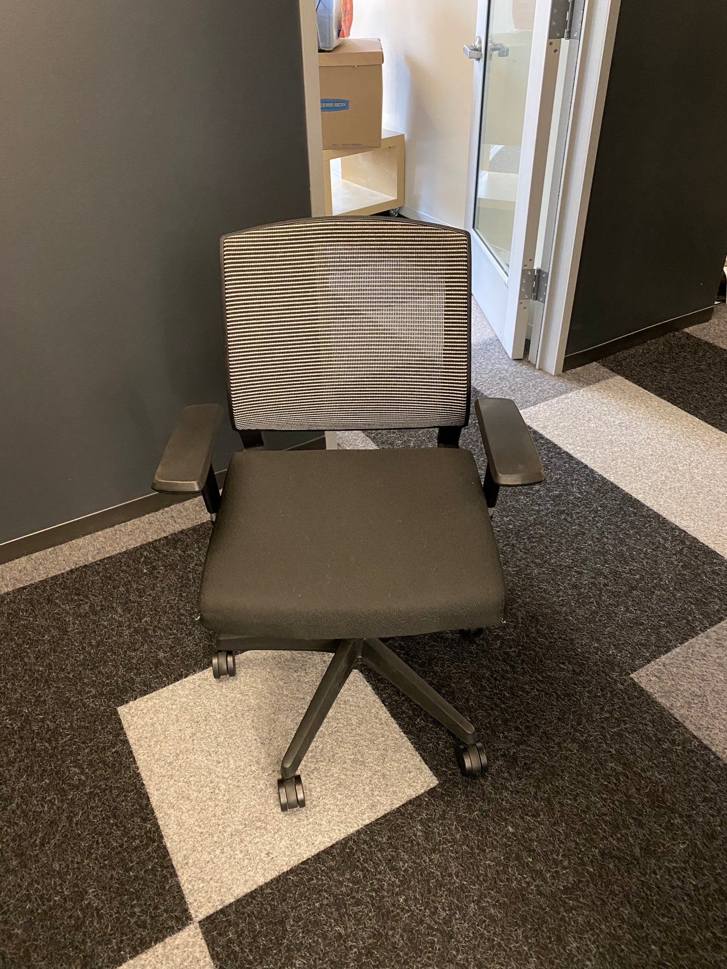 Friant Amenity mesh and fabric office chairs