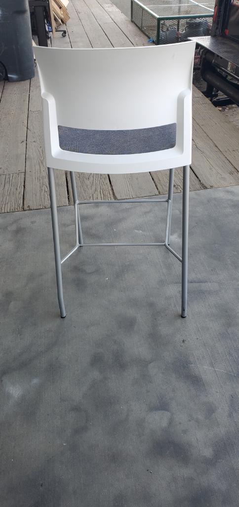 Steelcase counter height stools (grey)