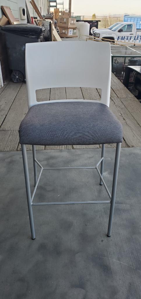 Steelcase counter height stools (grey)